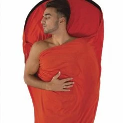 Sea To Summit - Reactor Extreme Thermolite® Mummy Liner - Lakenzak - Extra Verwarmend - Rood -Alwero winkel 550x716 2