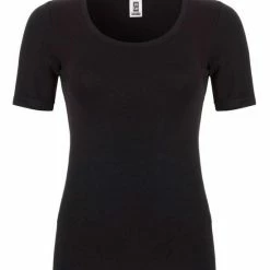 Ten Cate Thermo Women T-shirt - Dames Thermo T-shirt Korte Mouw - Zwart - Maat: M -Alwero winkel 550x728 1