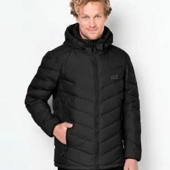 Jack Wolfskin Fairmont Outdoorjas Heren - Zwart - Maat L -Alwero winkel 550x731 2