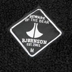 BJØRNSON Kenny Sweatvest Heren - Teddy Gevoerd - Hoodie - Maat 4XL - Zwart -Alwero winkel 550x733 73