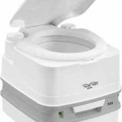 Thetford Qube 335 Porta Potti - Met Hold Down Kit - Wit