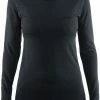 Craft Active Comfort Roundneck Ls Sportshirt Dames - Black