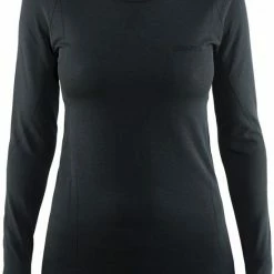 Craft Active Comfort Roundneck Ls Sportshirt Dames - Black