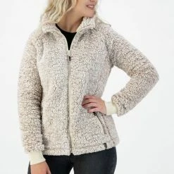 Kjelvik Dames Vest - Teddy Dames Vest - Philou - Sand Gemeleerd - Maat 42