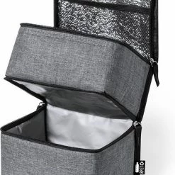 Merkloos Koeltas Met Dubbel Compartiment - Lunchtas - Koeltasje Lunch - Koelelementen - Koud - Warm - Isolatie - Volwassenen - Dames - Heren - 14 X 22 Cm - Polyester - RPET - Aluminium - Grijs 11 Merkloos Koeltas Met Dubbel Compartiment - Lunchtas - Koeltasje Lunch - Koelelementen - Koud - Warm - Isolatie - Volwassenen - Dames - Heren - 14 X 22 Cm - Polyester - RPET - Aluminium - Grijs -Alwero winkel 550x777 2