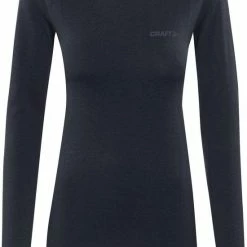 Craft Active Comfort Roundneck Ls Sportshirt Dames - Black 11 Craft Active Comfort Roundneck Ls Sportshirt Dames - Black -Alwero winkel 550x789 5
