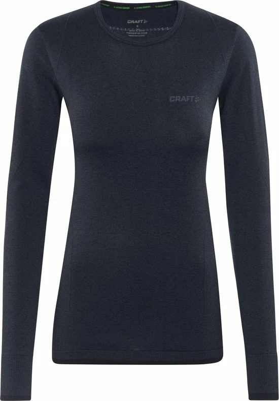 Craft Active Comfort Roundneck Ls Sportshirt Dames - Black 7 Craft Active Comfort Roundneck Ls Sportshirt Dames - Black - Image 5