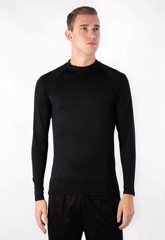 Avento Shirt Base Layer Lange Mouw - Mannen - Zwart - Maat XL 7 Avento Shirt Base Layer Lange Mouw - Mannen - Zwart - Maat XL - Image 5