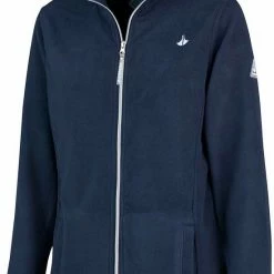 BJØRNSON Jenna Fleece Vest 4 Seizoenen Dames - Rits - Maat 48 - Donkerblauw -Alwero winkel 550x799 5
