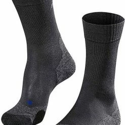 FALKE TK2 Explore Cool Wandelsokken Mid-rise Zacht Thermisch Anti-blaar Antizweet Zonder Motief Met Elastische Boord Verkoelend Duurzaam Ademend Sneldrogend Grijs Dames Sportsokken - Maat 39-40 -Alwero winkel 550x805 2