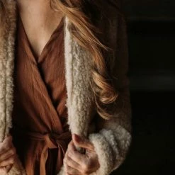 Alwero "Vest Chanelly 100% Wol" Beige - L -Alwero winkel 550x824 8