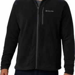 Columbia Fast Trek II Jacket - Fleece Vest Heren Volwassenen - Sluiting En Zakken Met Rits - Outdoorvest - Zwart - Maat L -Alwero winkel 550x831 1