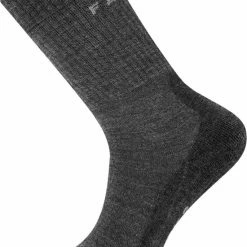 FALKE TK2 Explore Wool Wandelsokken Dikke Versterkte Thermische Sokken Zonder Patroon Met Medium Padding Lang En Warm Voor Wandelen Winter Merinowol Grijs Heren Sportsokken - Maat 39-41 -Alwero winkel 550x831
