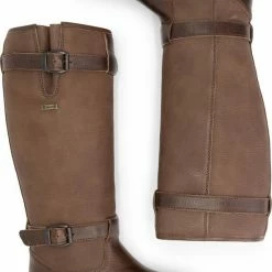 Travelin' Greenland Dames Outdoorlaarzen - Waterdicht En Gevoerde Wandellaars - Donkerbruin Leer - Maat 39 -Alwero winkel 550x839 1